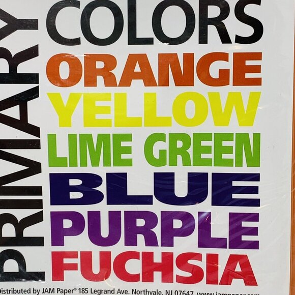 File Folders 3 Prong 2 Pocket Multi Color Pack of 6 Plastic 9.5" x 11.5" - Picture 5 of 5